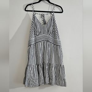 AE Black/White Stripe Dress